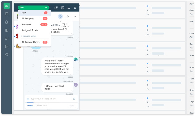 Assigning a chat to an agent