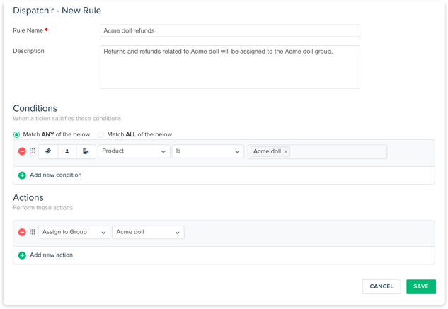 Dispatcher automations