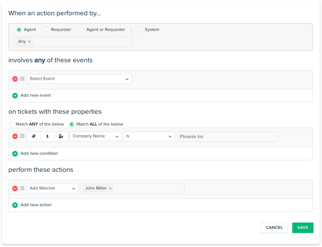 Supervisor Automations