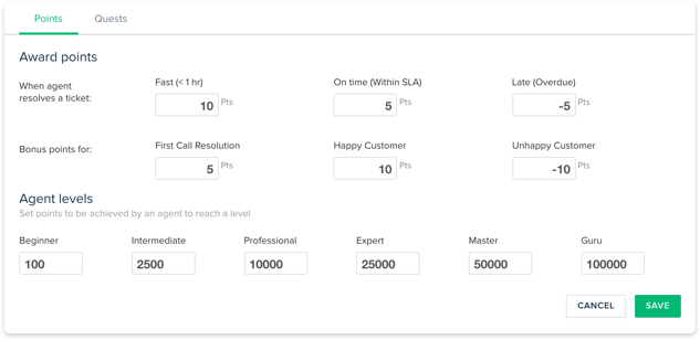 Gamify your helpdesk 