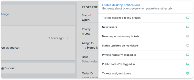 Customize your notififcations 