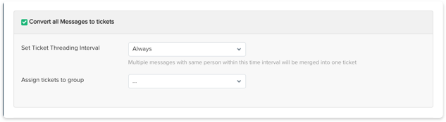 Convert posts and comments to tickets on facebook