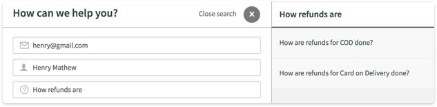 Auto suggest solutions