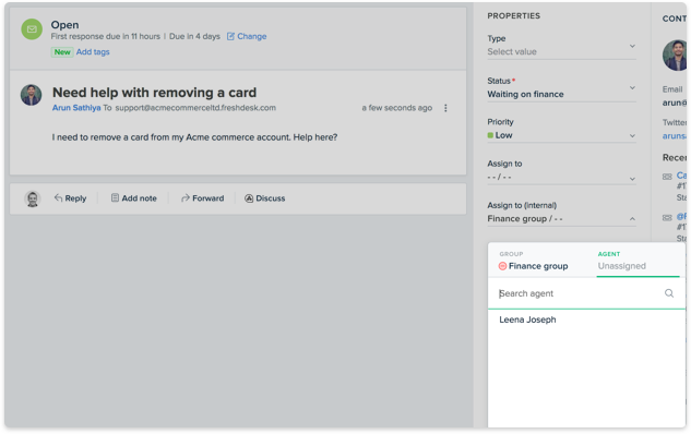 Ask your helpdesk for visual data