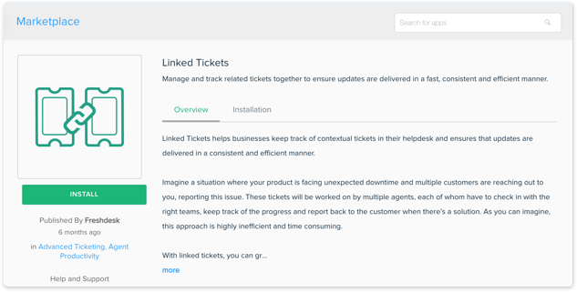 Report similar issues by linking related tickets