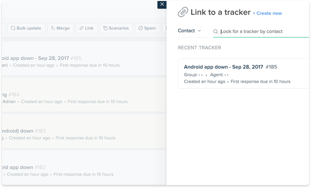 Solve related issues together with Linked Tickets
