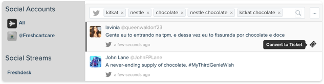 Manage twitter support with Freshdesk