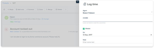 Share timesheets with your customers 