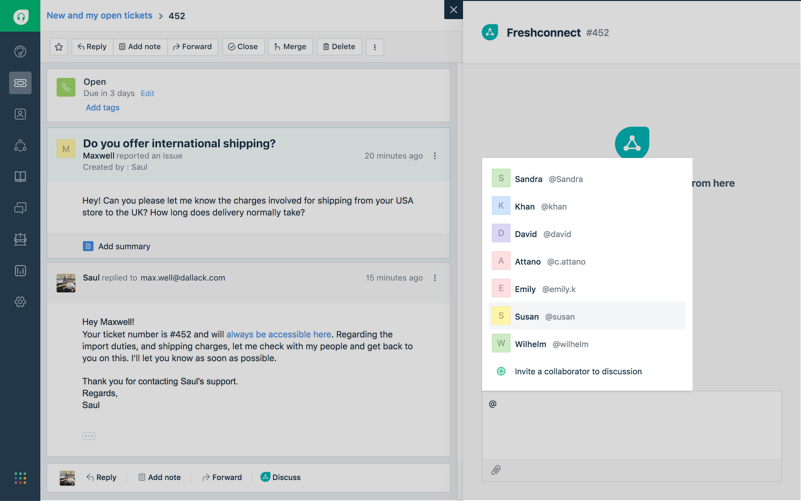 Invite anyone with one click