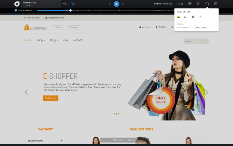 More context about customer